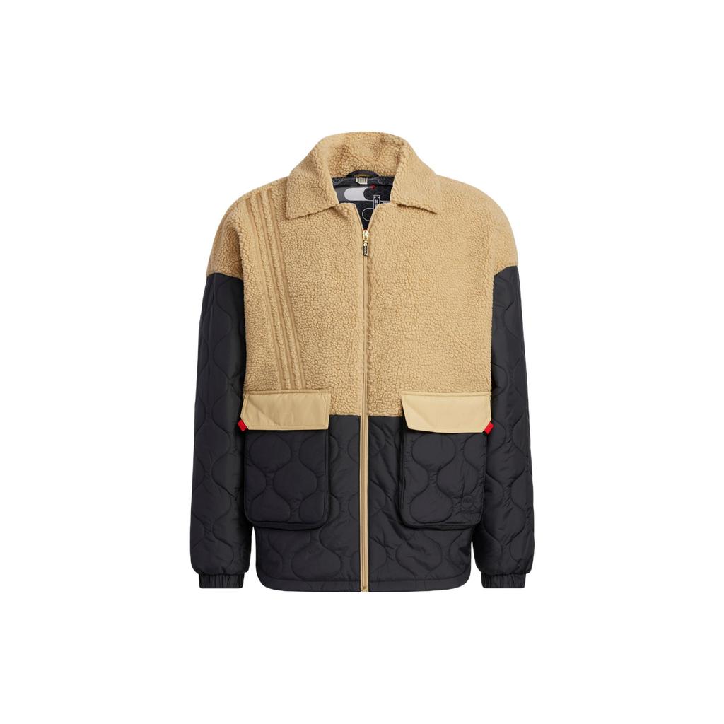 Adidas Куртка Neo со сращенным воротником на молнии Куртки унисекс Черный IQ1582