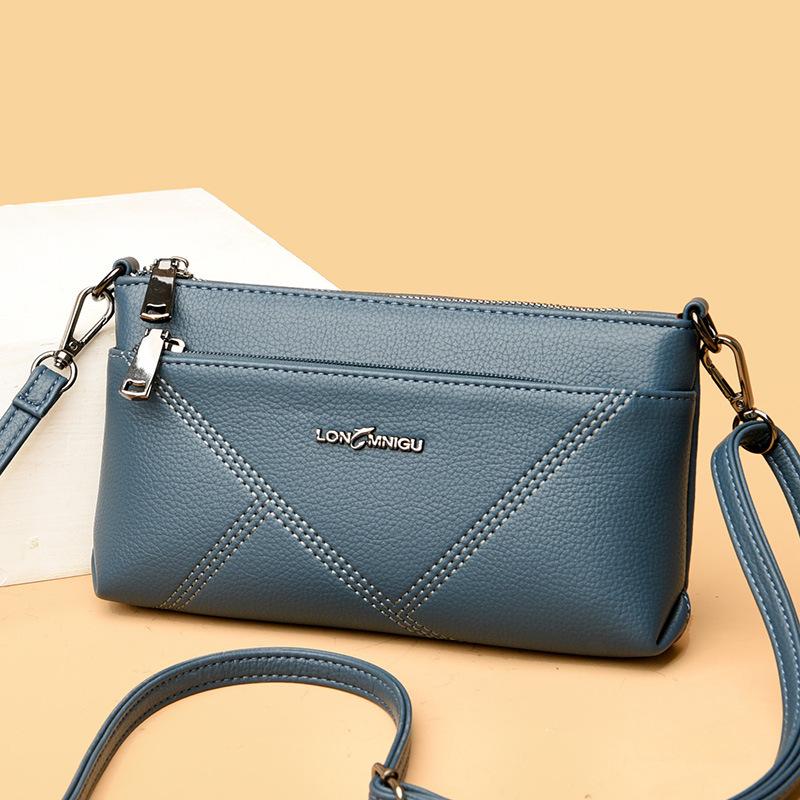 Bag Women's Bag 2025 New Mini Middle-aged Mother Bag Simple Texture Soft Surface Change Bag Mobile Phone Bag Messenger Bag