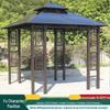 Aluminum Alloy Garden Gazebo: New Chinese Style Outdoor Courtyard Sunshade Pavilion