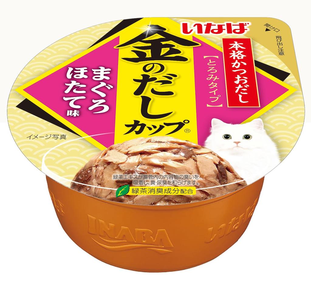 Inaba Pet Food Inaba Golden Dashi Cup Tuna Variety 70g X 24 Pieces