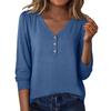 Women's T Shirt Tunic Long Sleeve Party V Neck Tops