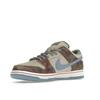 Кроссовки унисекс Crenshaw Skate Club x Nike Dunk Low SB кремовые парусиновые светло-голубые FN4193-100