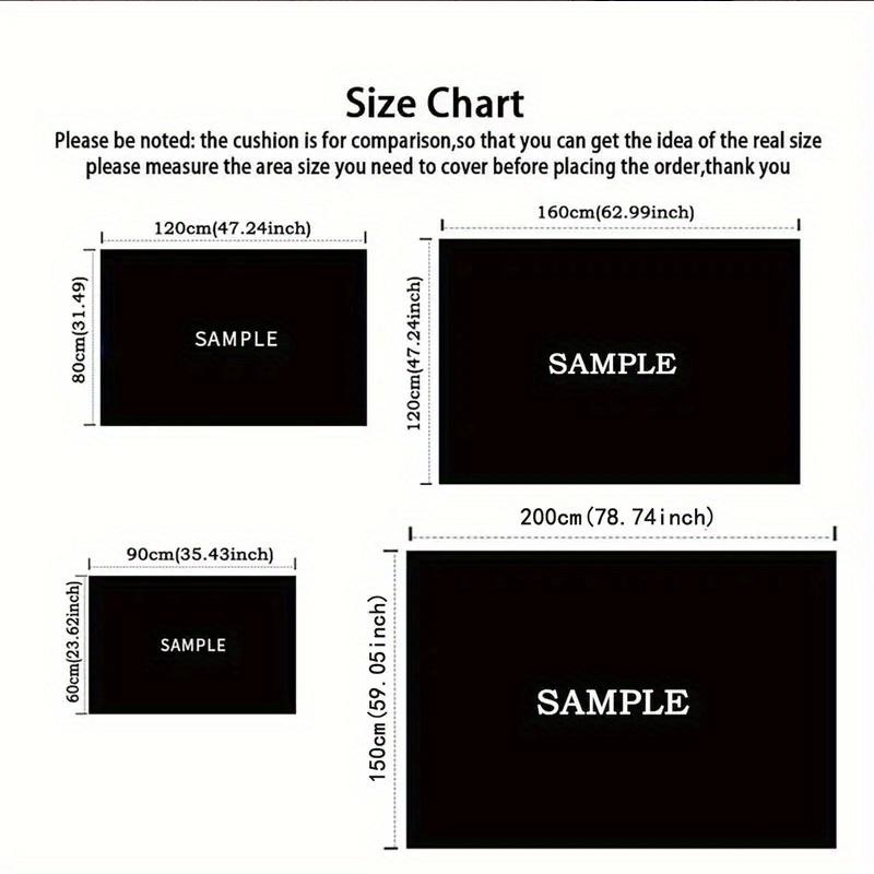 1pc Spider-Man Pattern Area Rug Soft Flannel Floor Mat for Living Room,Office,Bedroom and Carpet,Sofa Coffee Table Floor Mat