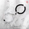 2Pcs/Set Natural Stone Beads Yoga Bracelet For Lovers Distance Magnet Couple Bracelets Friendship Jewelry