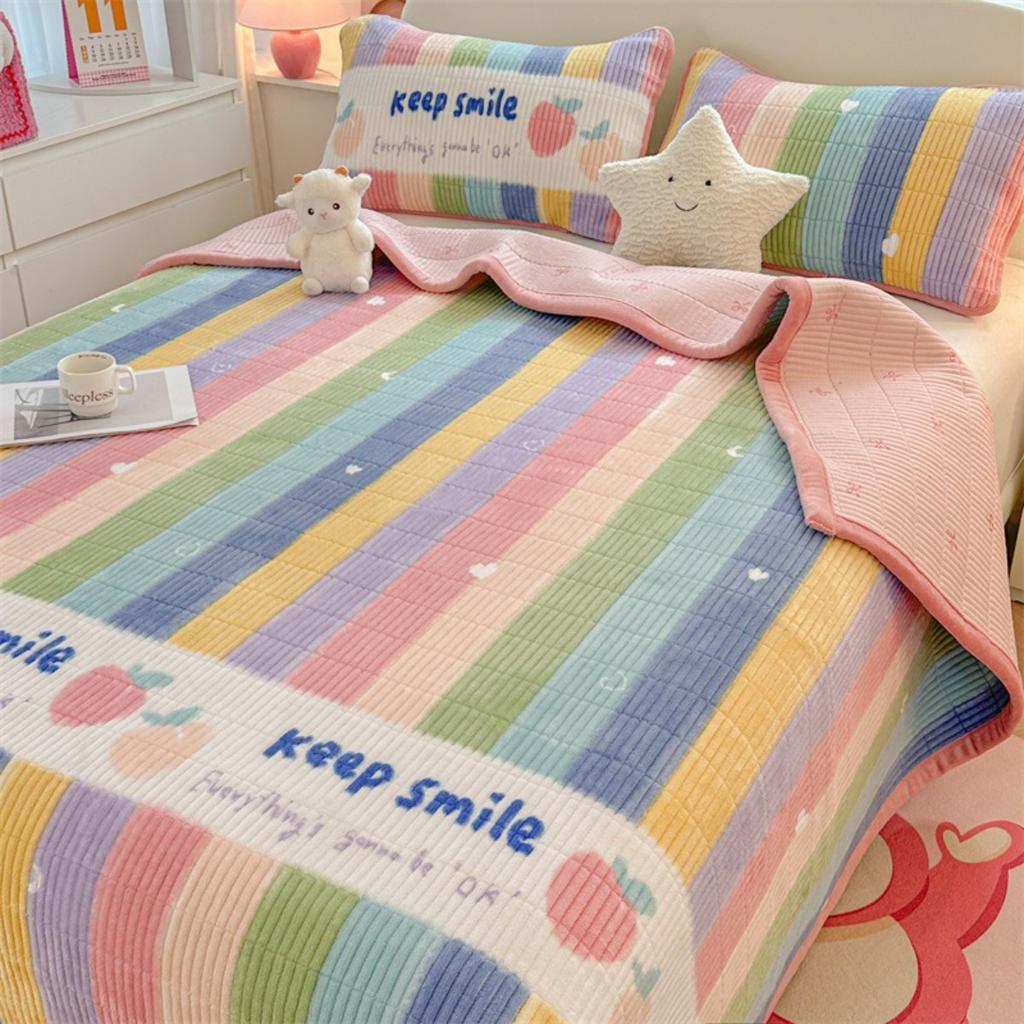 Утолщенный молочный бархатный наматрасник для осени и зимы, теплое хлопковое одеяло с бархатным матрасом, татами постельные принадлежности