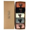5 pairs Wool Christmas Socks Christmas Tree Home Sleep Socks Cute Mid-Tube Socks  Happy New Year