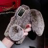 Силиконовый чехол с милым пушистым кроликом для Redmi 10 9 9A 9T 9C 8 8A 7 7A Note 10 9pro 8 pro 8T/xiaomi 11T pro 10T poco X3nfc F3 M3/iphone/Samsung