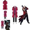 Devil May Cry Данте Косплей Костюм Комплект С Курткой Брюками Перчатками Для Аниме Игры Ролевой Игры