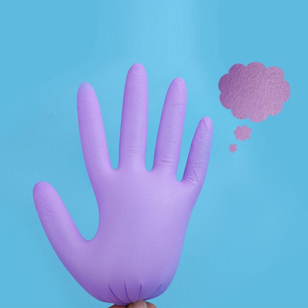 10 пар защитных детских рабочих перчаток, нитриловые защитные перчатки для детей 5–12 лет