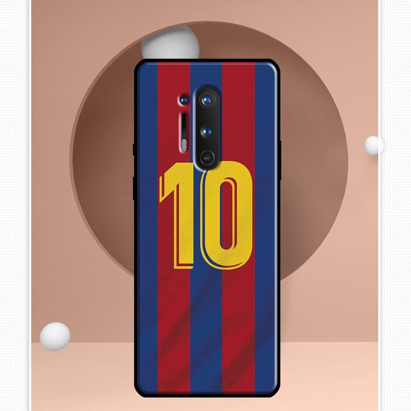 Football Number 10 Case For OnePlus 11 10 9 Pro 8T 9RT 10T Ace OnePlus Nord N10 N100 N20 2T CE 2 Lite Cover