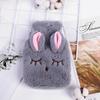 1 шт. Уютный многоразовый зимний теплый грелка для рук ПВХ Облегчение боли и стресса Терапия Грелка с горячей водой Мягкий мешок-грелка для рук с кроликом