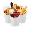50pcs French Fries Holder Disposable Kraft Paper French Fry Cup Charcuterie Cup Snack Dessert Potato Chips Box Party Supplies