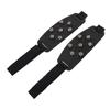 1 Pair Silicone Seven Teeth Ice Claws Outdoor Climbing Non-slip Adjustable Snow Grips Gripper Spikes