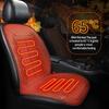 1/2pcs Winter Heated Car Seat Cover Heating Warmer Car Seat Cushion Auto Universal Car Seat Protector Cloak Cover Pads Set