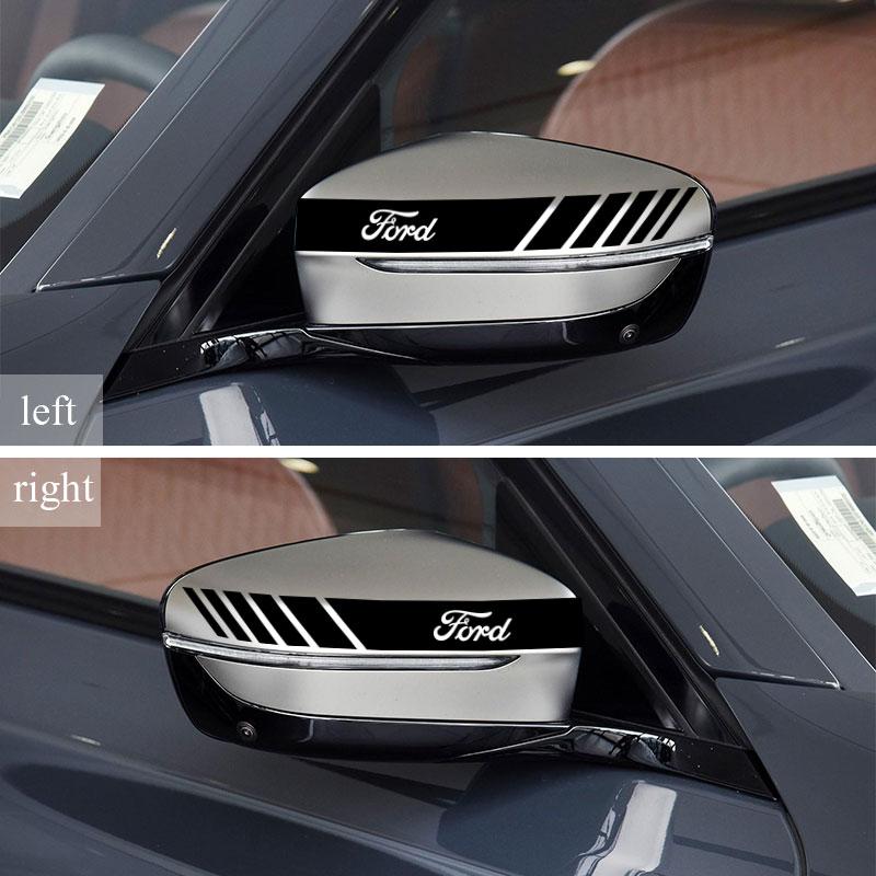 Автомобильное зеркало заднего вида боковая наклейка полоса наклейка кузов автомобиля для Ford Mustang Mondeo Focus Fiesta Escape Kuga Ecosport Ranger