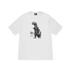 STU Print T-Shirt Loose Fit Crew Neck Short Sleeve Unisex Casual Top