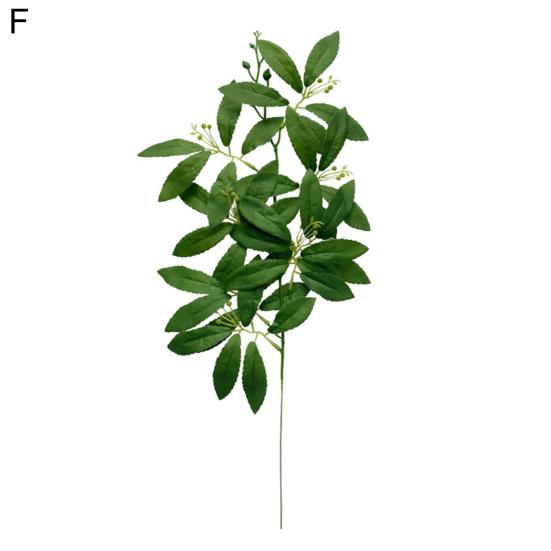 Искусственное растение, свежее, DIY, устойчивое к атмосферным воздействиям цветочная композиция, искусственные листья ивы, принадлежности для садоводства