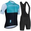 Cycling 2023 Men's Outfit Set Sleeve Blouse Bib Mtb Pants Summer Clothing Tricuta Man Clothes Jersey Gel Uniform Shorts Bikes