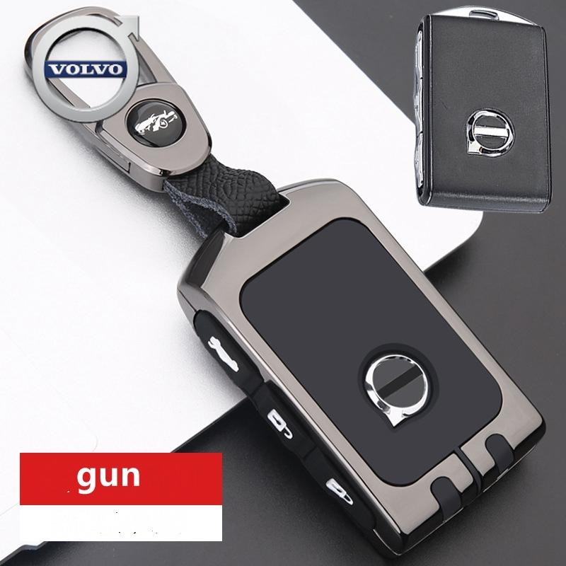 For Volvo Car Zinc Alloy Key Case Holder Cover Shell For Volvo XC40 XC60 S90 XC90 V90 2017 2018 T5 T6 T8 Fob Smart Key Protectio HL9