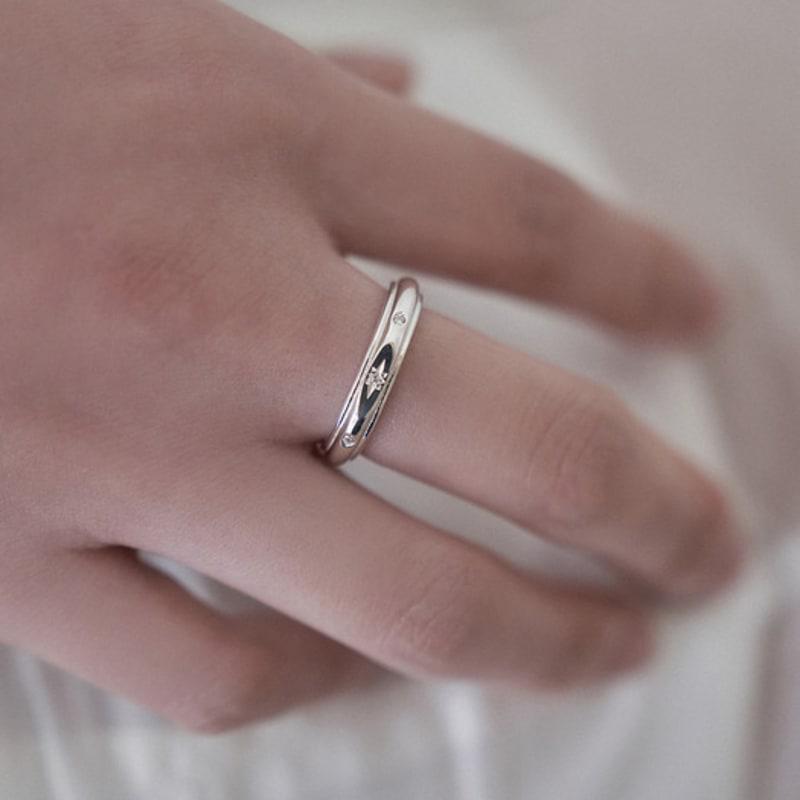 ANOTHER CELL Celeste Noir Ring