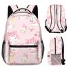 Hello Kitty Schoolbag, Primary School Students, Girls, Girls, New Models, Weight Reduction, Large Capacity Hello Kitty Backpack, Cartoon