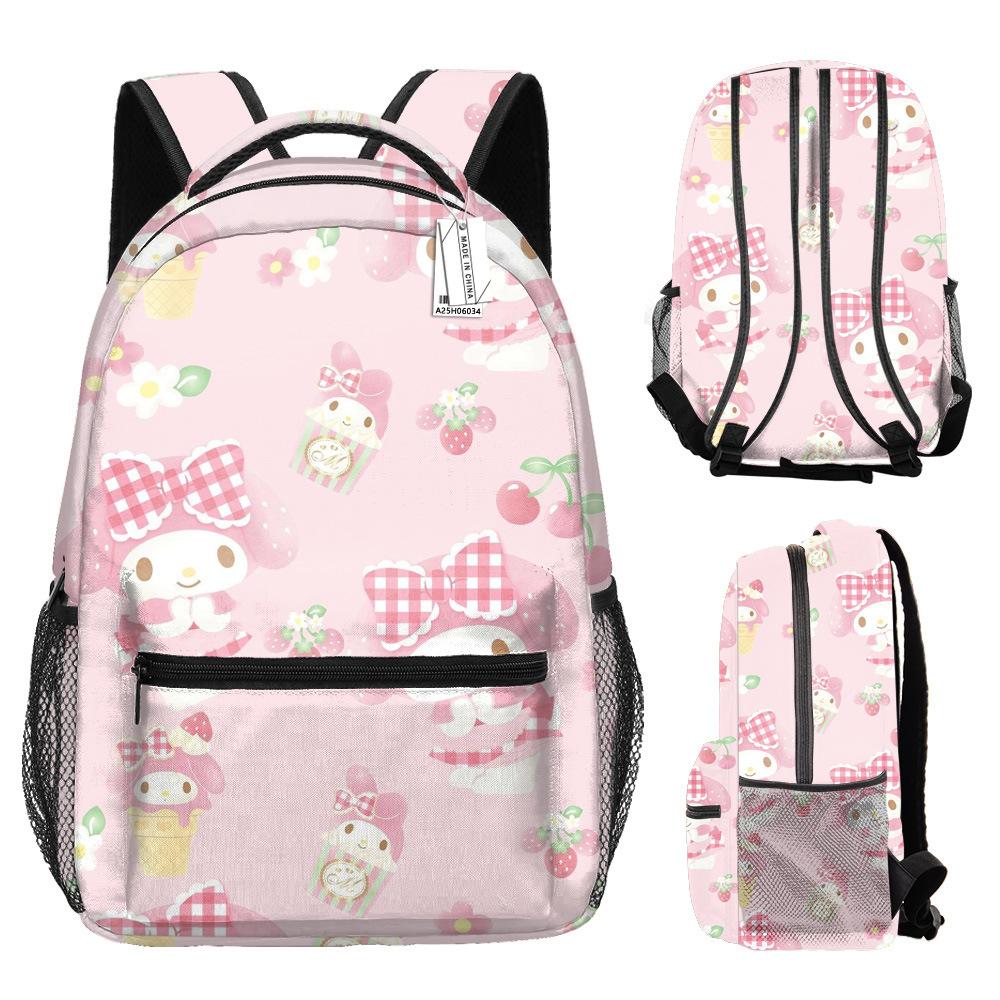 Hello Kitty Schoolbag, Primary School Students, Girls, Girls, New Models, Weight Reduction, Large Capacity Hello Kitty Backpack, Cartoon