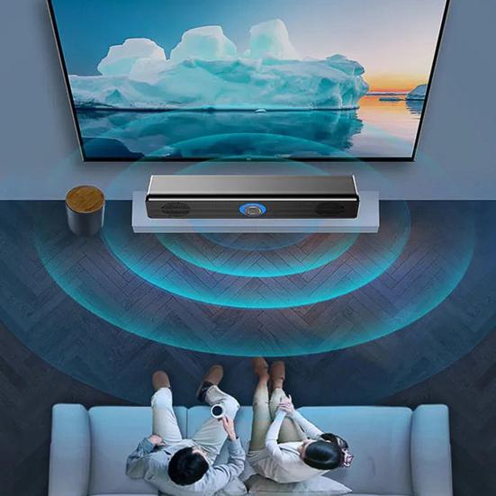 Полезный, удобный портативный универсальный проводной динамик с низким энергопотреблением, сабвуфер для планшета, Bluetooth-совместимая звуковая панель