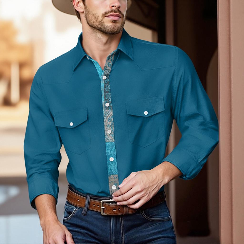 Мужской модный топ кэжуал с короткими рукавами, лацканами и длиной до плеч