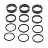 CANSUCC 28.6mm Bicycle Headset Spacer Aluminium Alloy Bike Stem Headset Spacers Fork Washer for Mountain Road Bike