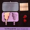 **Food-Grade Silicone Ice Pop Molds for Homemade Popsicles**