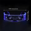 LED Glowing Glasses Flashing Light Glass Glow In the Dark Party Decoration Luminous Headband Birthday Wedding Parties Supplies
