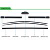 For Dacia Renault Duster MK1  2014-2017 Car Windshield Wiper U-type Soft Rubber Frameless Bracketless Car Wipers 20"+20"