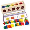 Geometric Cognition Wooden Shape Sorting Box Shape Sorting Educational Toys  Holiday Gifts