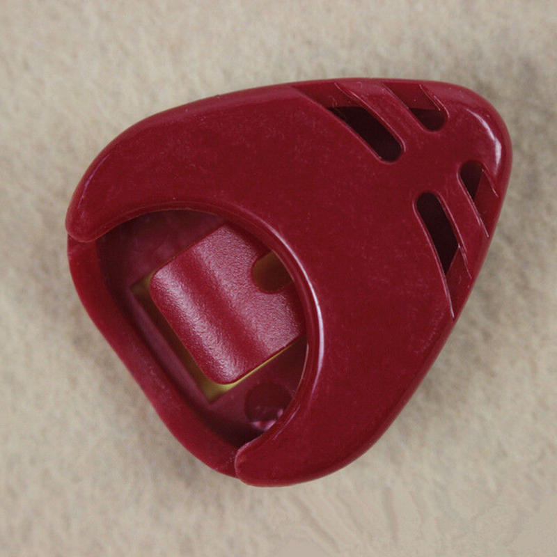 Пластиковый футляр для медиатора, держатель для медиатора, коробка, разноцветный держатель, портативный