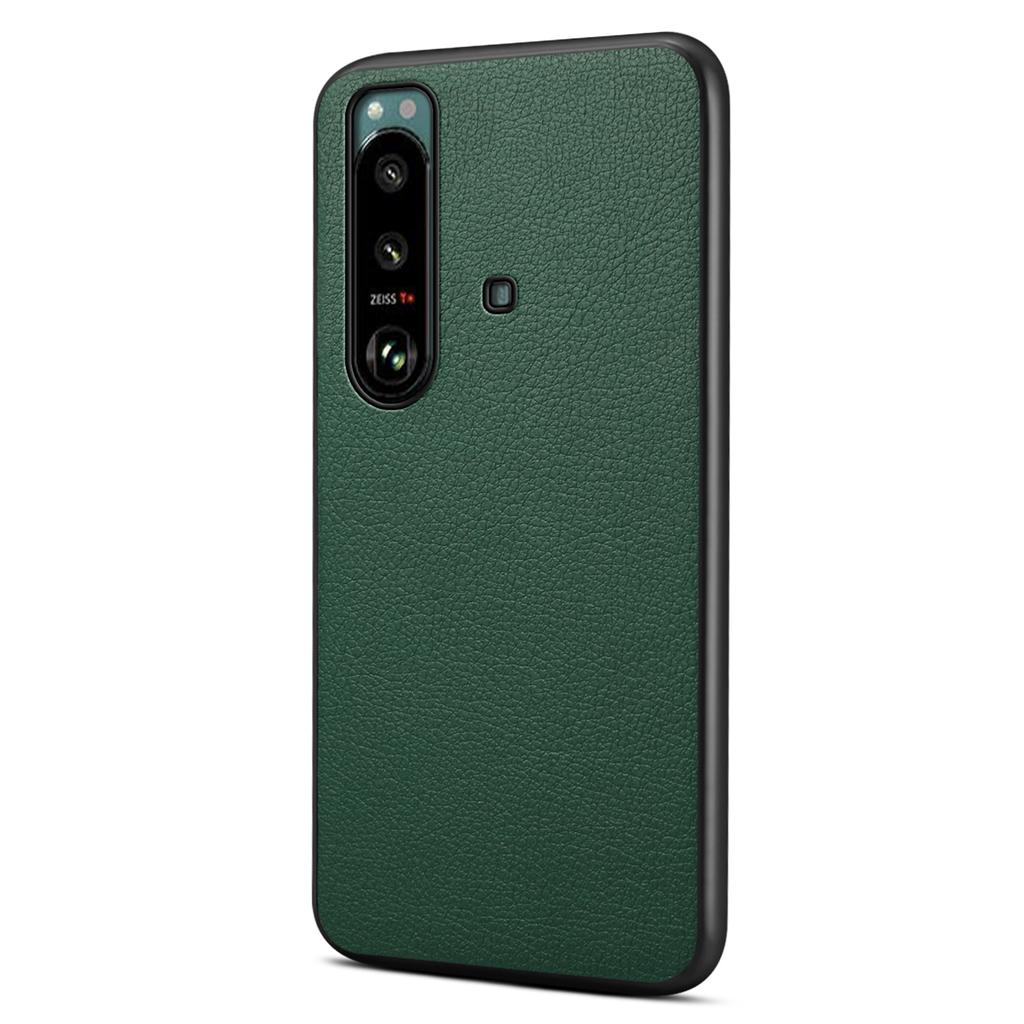 Чехол для Sony Xperia 5 III 5G PU кожа+PC+TPU Защита от царапин Тонкий чехол для телефона