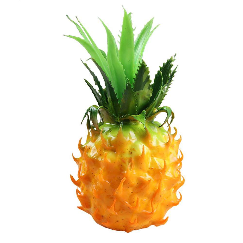 Imitation Pineapple Decoration Fake Pineapple Model Kids Decor Simulation Fruit