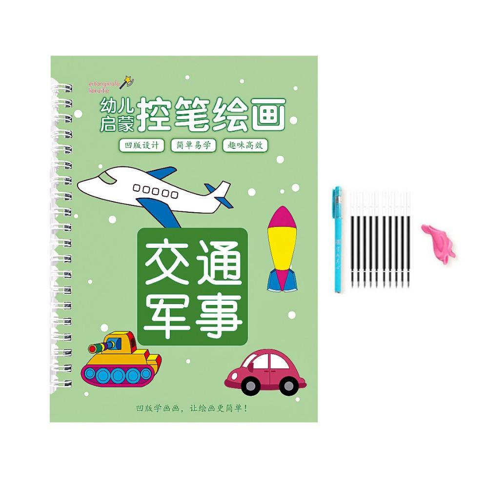 Thickening Children's Drawing Books Reusable Calligraph Practice Book  Kindergarten