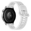 Suitable for Huawei GT6/5pro Watch Strap Samsung watch7/6 Button Hollow Sport Silicone Strap