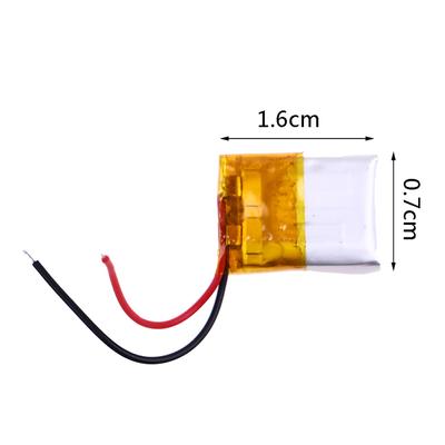 3.7V 40Mah 401215P Полимерная аккумуляторная батарея для наушников Bluetooth