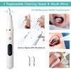 Ultrasonic Teeth Plaque Remover Portable Electric Dental Scaler USB Rechargeable Dental Calculus Removal