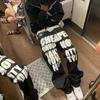 Y2k Jeans Hip Hop Letter Printed Black Pants Men Women New Trend Fashion Punk Loose Straight Wide Leg Trousers Streetwear