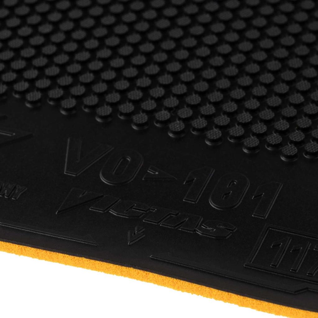 Накладка для настольного тенниса VICTAS, VO101, Черный, Размер 1.6