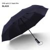 Fashion High Quality 10 Ribs 3 Folds Automatic Folding Umbrella Compact Travel Parasol Windproof Uv Resistance