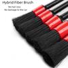 5PCS Car Wash Brush Detail Small Automotive Interior Cleaning Tools Air Conditioner Air Outlet Cleaning Brush Auto Wheel Brush