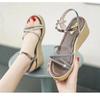 Daily Woman Shoes Wedge With Platform Waterproof Sandals For Women Sales Comfortable And Elegant Wholesale Bulk Low Price
