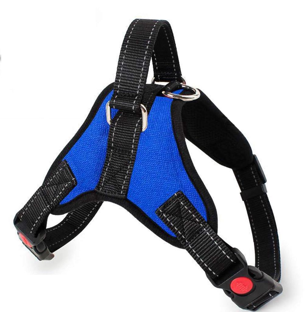 Шлейка для собак No-Pull, светоотражающий жилет для домашних животных, регулируемая шлейка для выгула собак для маленьких, средних и больших собак