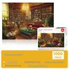 Картонный пазл-картина маслом «Пейзаж», 1000 деталей - Сложная образовательная игрушка для взрослых