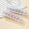 7Grids/Box Stainless Steel Open Jump Rings Split Rings Connectors Sets for DIY Bracelet Necklace Jewelry Making Accessories