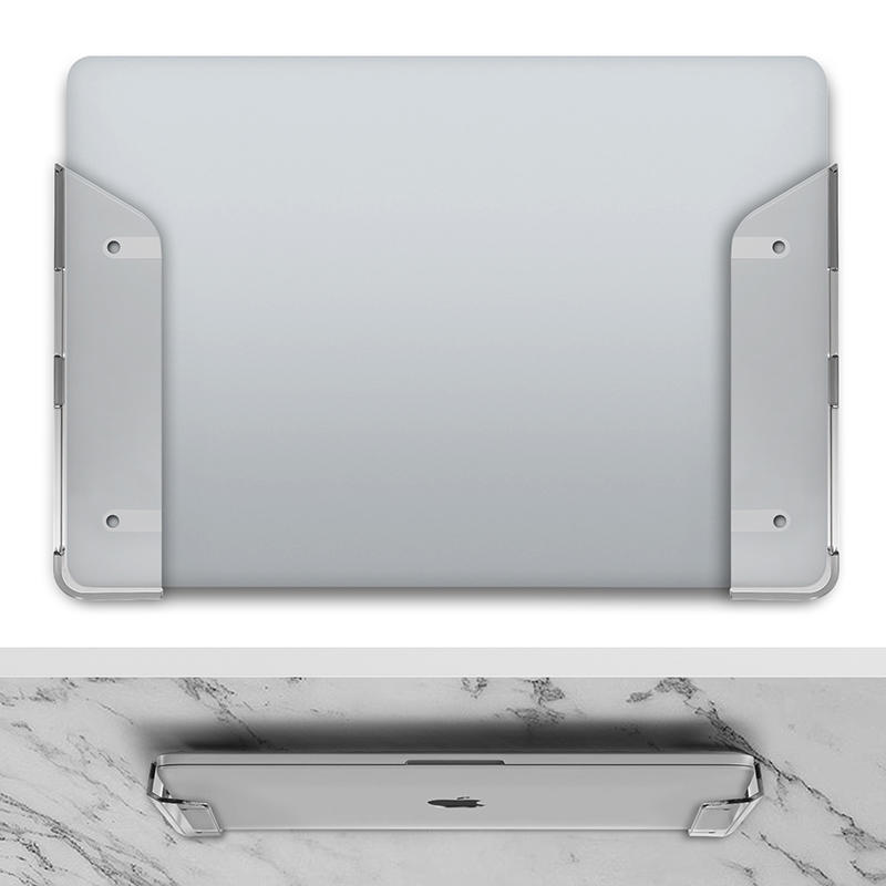 Under/wall-mounted Table Laptop Storage Stand Laptop Rack Charging Stand Tray Organizer Bracket Desktop For Ipad Tablet Stand