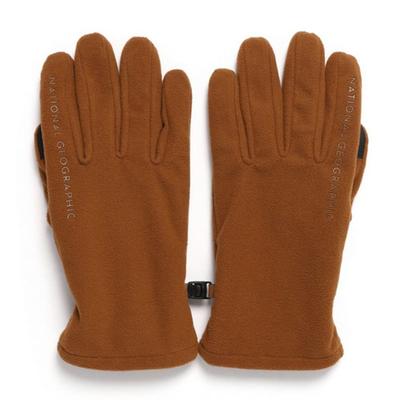 NATIONAL GEOGRAPHIC N244AGL520 Флисовые перчатки ТАН